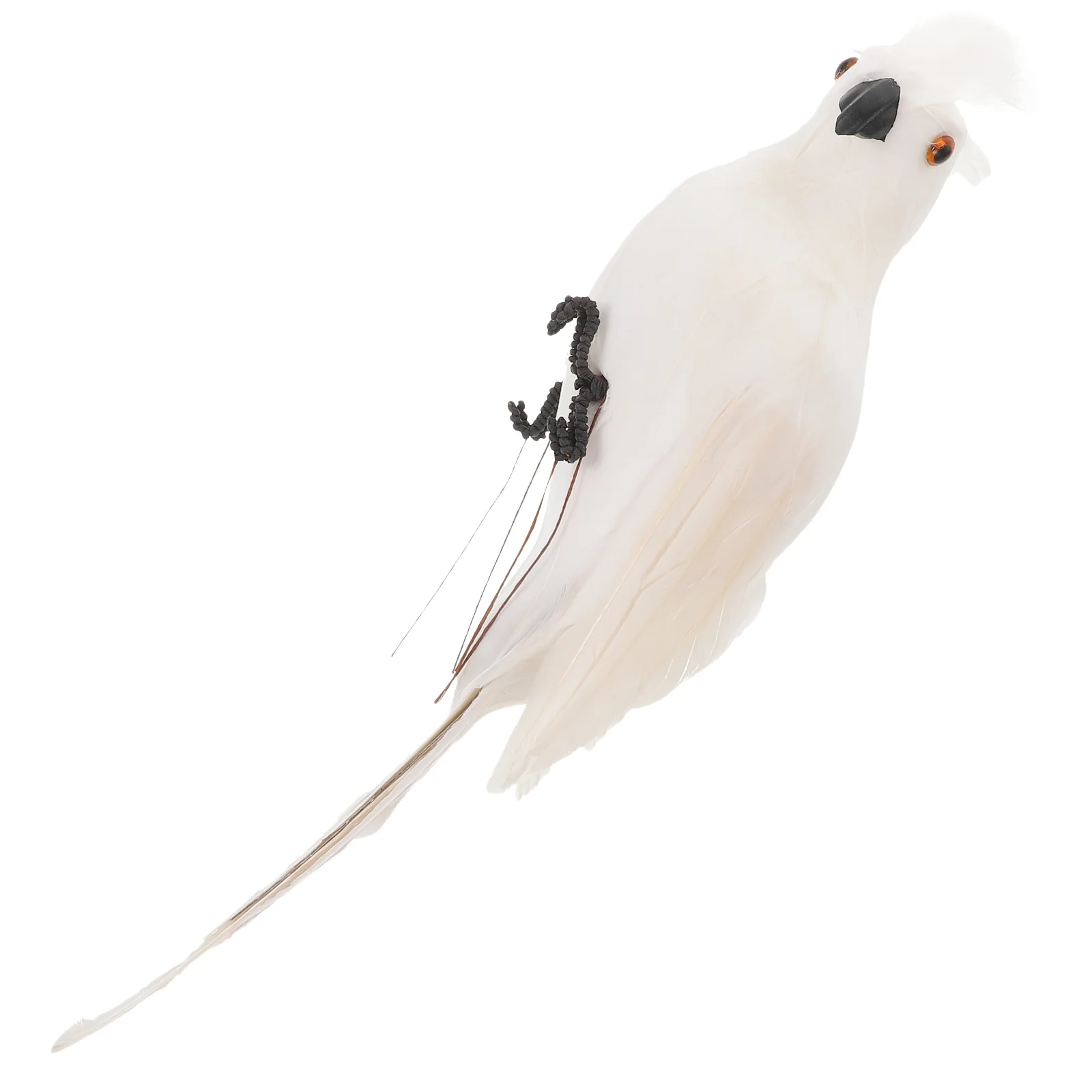 زخرفة الببغاء الاصطناعي تمثال ببغاء رغوي رائع لتزيين البستنة وزينة الفناء والطيور الاصطناعية #3