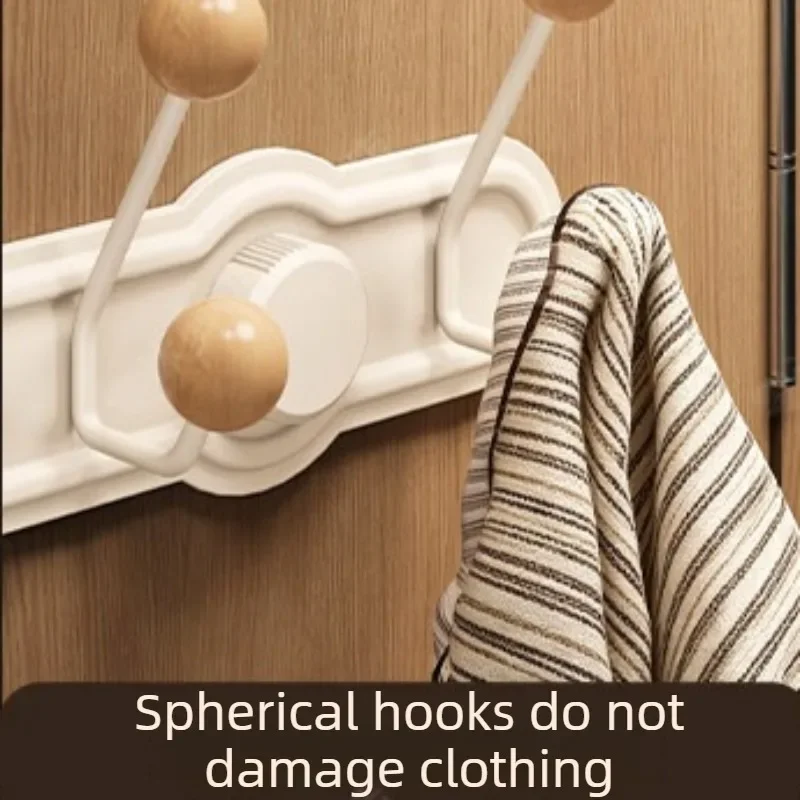 Suction Cup Wall Clothes Rack Living Room Entrance Wall Sphere Coat Rack Multipurpose Portable Clothes Hanger Home Furniture