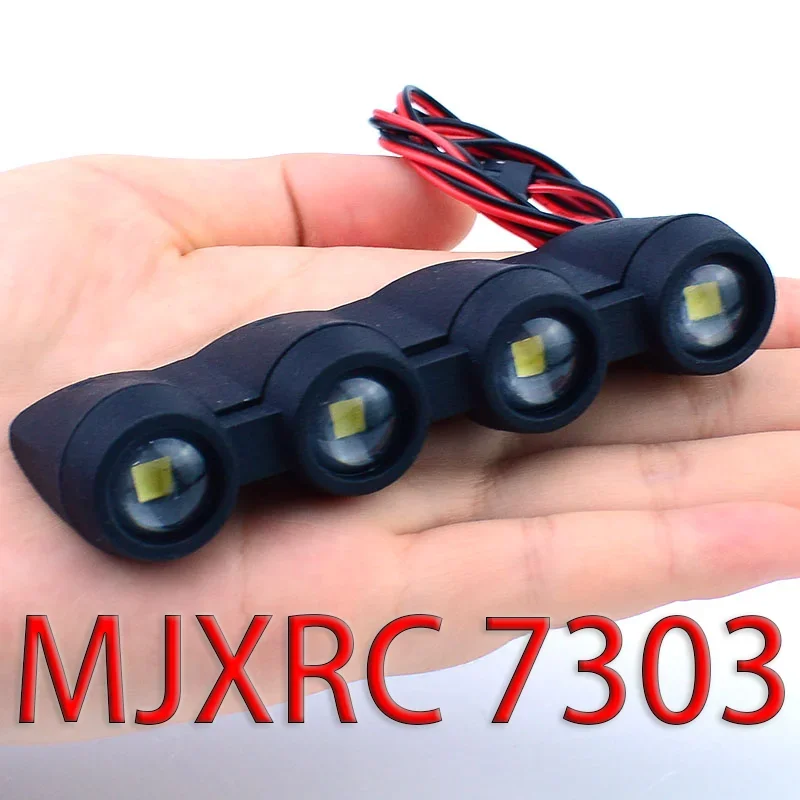 For 1/7 Hyper Go MJXRC 7303 C3 RC Cars Truck MJX Simulation Front Spotlight Hood Light
