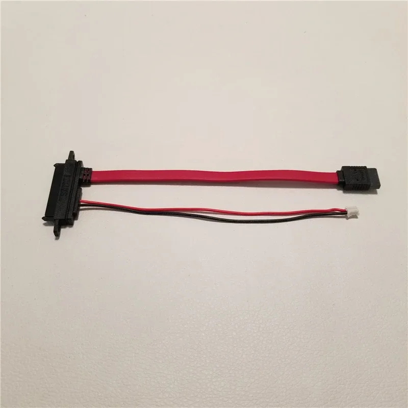 Sata 22Pin 7Pin & 2Pin ideハードドライブにデータ電源ケーブル 7 + 15Pinアダプタ赤 10 センチメートル