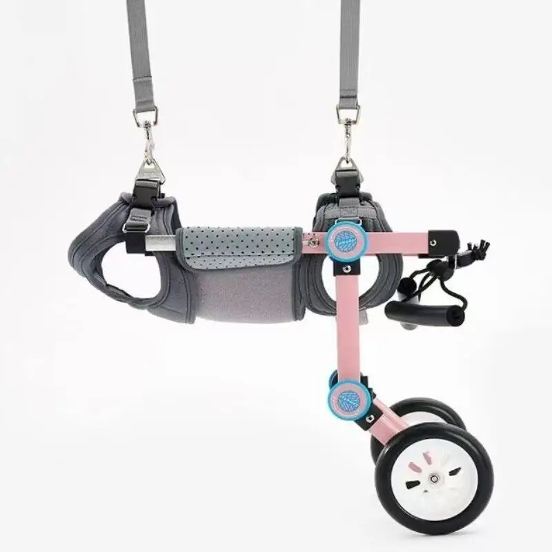 Dog Wheelchair, Hindlimb Paralysis Pet Scooter Disabled Dog Hindleg Assistance Cat Teddy Large Small Dog Bracket