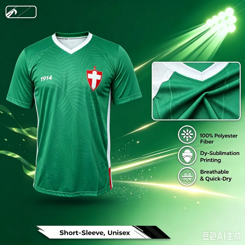 26-27 Neues Palmeiras Fan-T-Shirt, personalisiert, lässig, sportlich, schnelltrocknend, atmungsaktiv, 3D-Druck, für alle Jahreszeiten, Familien- und Eltern-Kind-Outfit – Detail 1