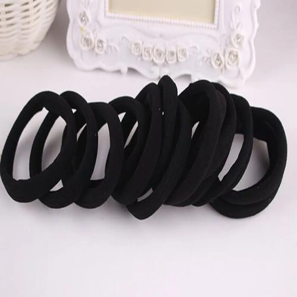 10pcs Ponytail Bracelets Rubber Women Girl Hair Band Seamless Hair Ties Hair Accessories Hair Rope