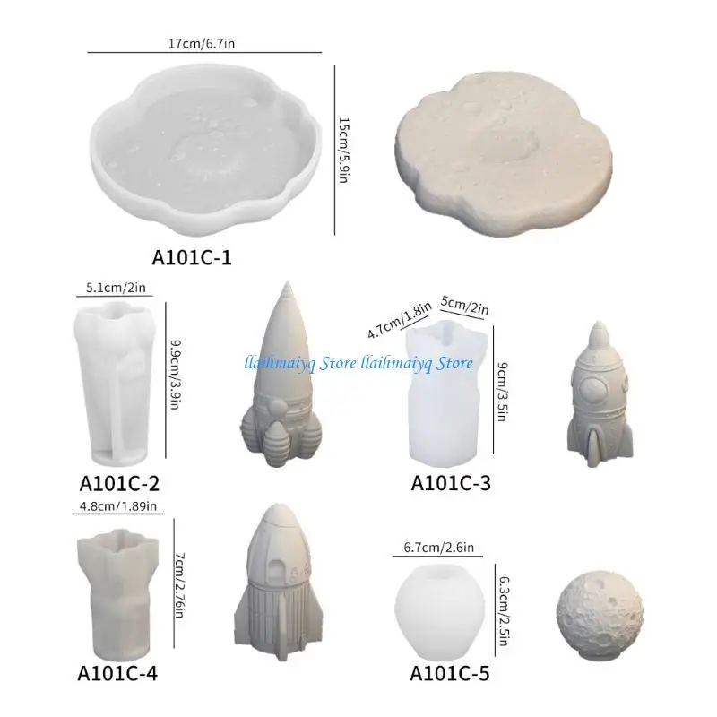 

573b Элегантная лунная фигура плесень астронавта смоля.