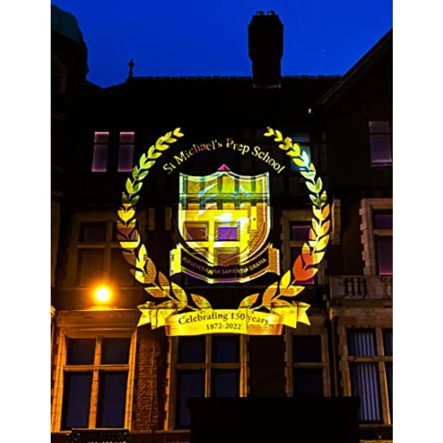 

Проектор GOBO 85W для бизнеса, вращающийся, IP65, водонепроницаемый, уличный светодиодный светильник с ультра-большим радиатором, световой эффект для диджеев