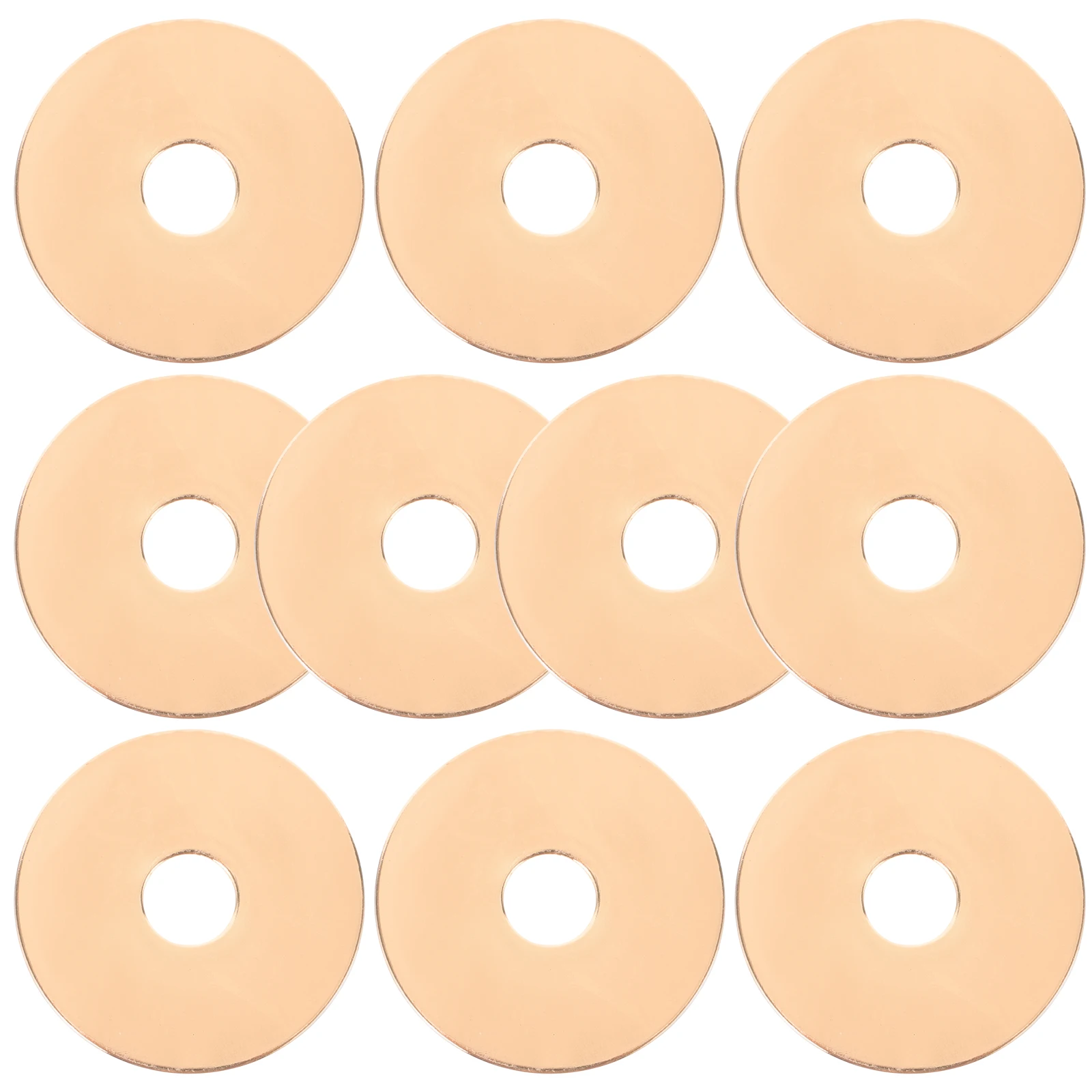 

10pcs M10 Lampshade Collar Rings Iron Gasket Holders Threaded Socket Rings 40mm Diameter Desk Floor Lamps Parts Lighting