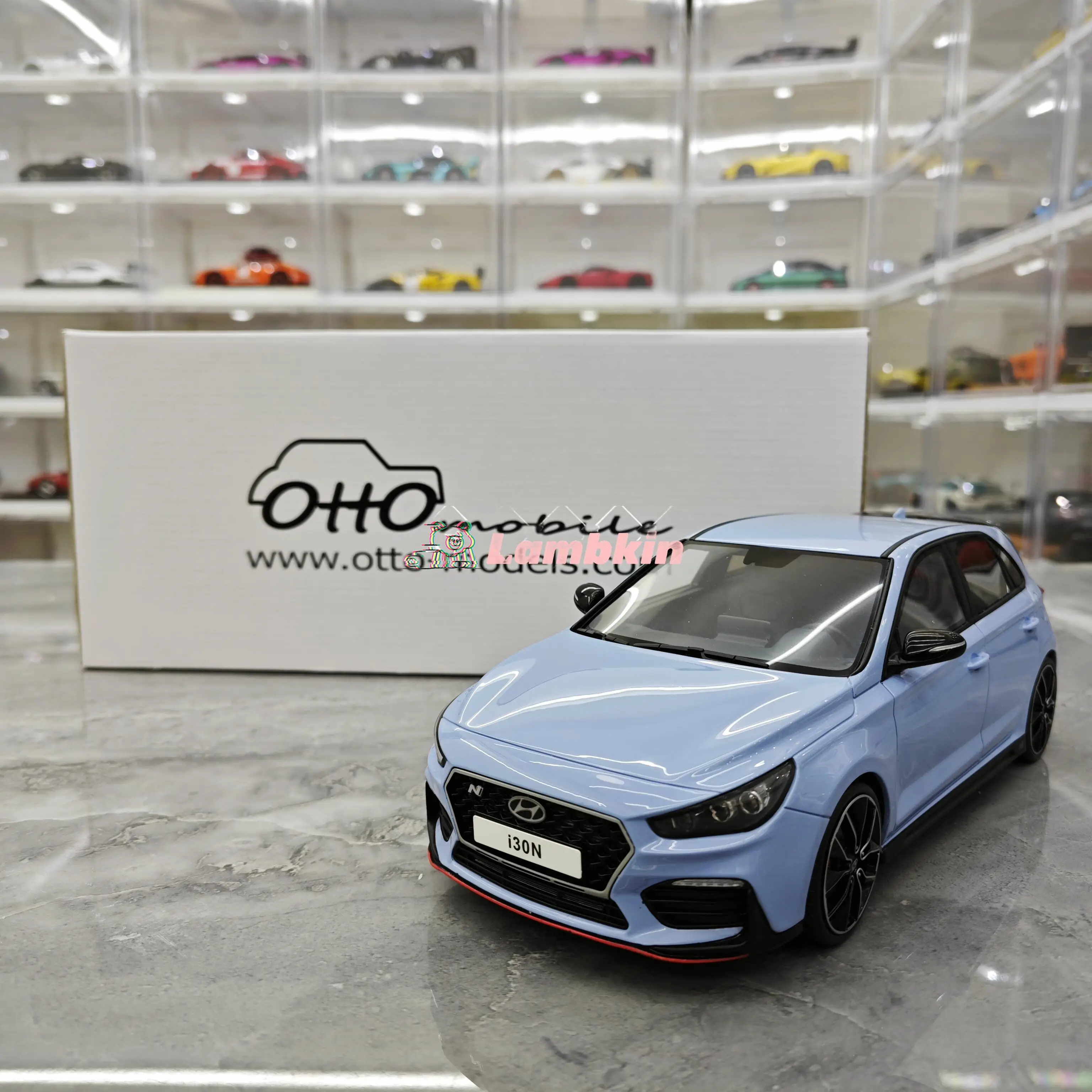 OTTO 1:18 For HYUNDAI I30 Limited Edition Simulation Resin Car Model Collectible Ornament Gifts