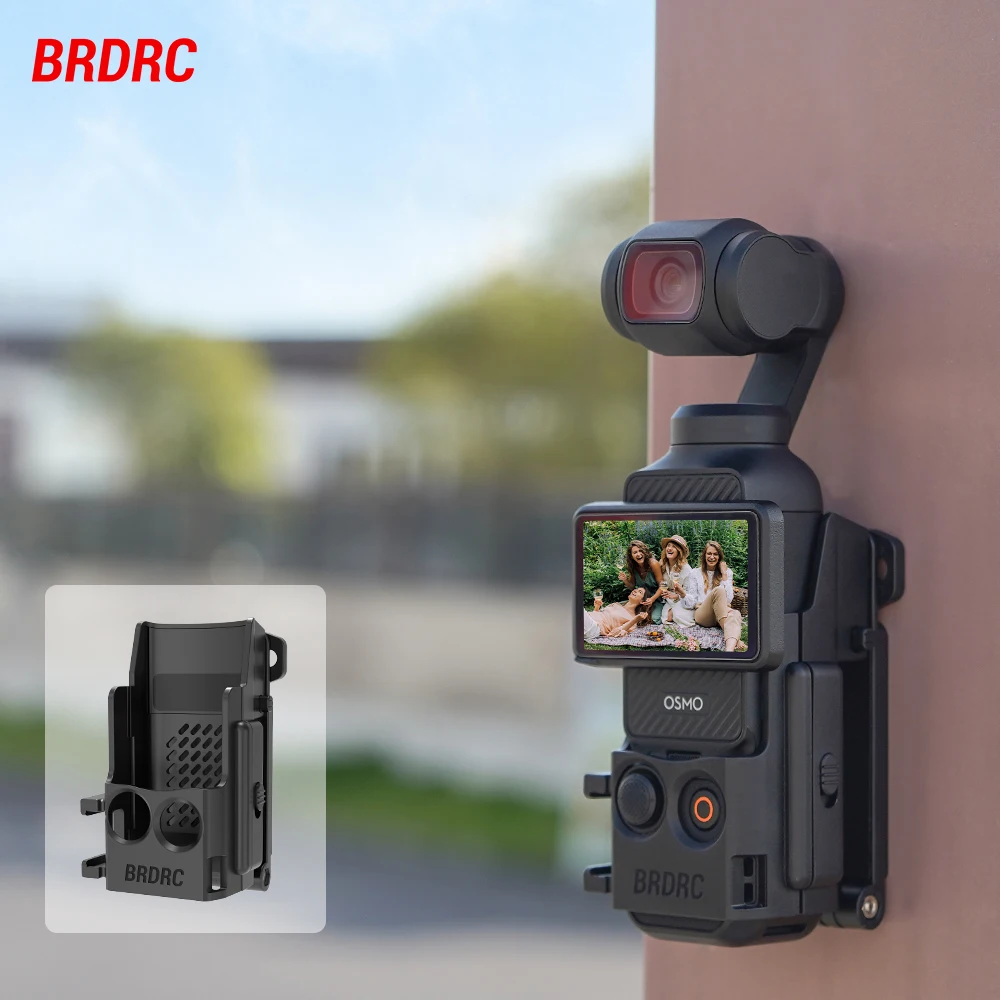 �y�Z�[�����zBRDRC ���C�N���b�v�}�E���g DJI Osmo Pocket 3 �N�C�b�N�����[�X�o�b�N�N���b�v�A�_�v�^�[�t���[���z���_�[�|�P�b�g 3 �J�����A�N�Z�T���[