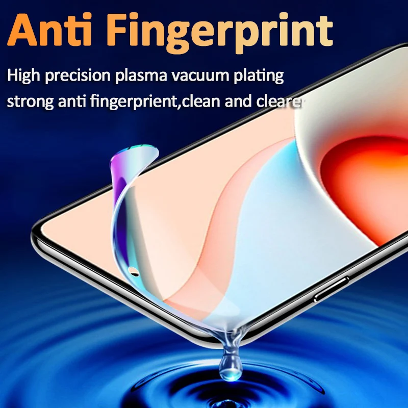 5 Piezas Película de Hidrogel para Xiaomi Redmi Note 13 14 12 11 10 Pro 10S 11S 12S 5G Protector de Pantalla para Redmi 14C 13C 12C 10C Película Suave 3