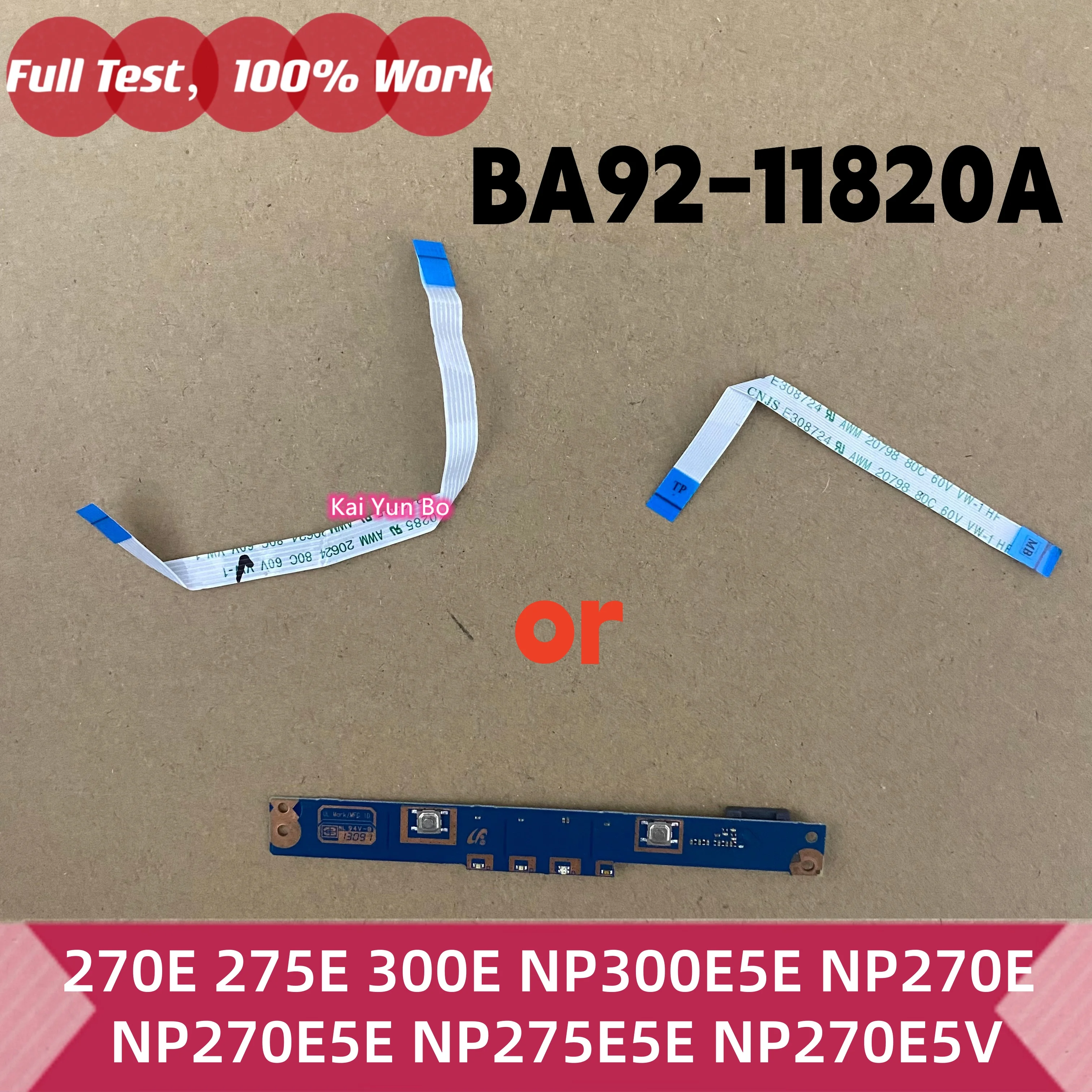 Placa de Palmrest ou Cabo do Touchpad para Laptop BA92-11820A para Samsung 270E 275E 300E NP300E5E NP270E NP270E5E NP275E5E NP270E5V