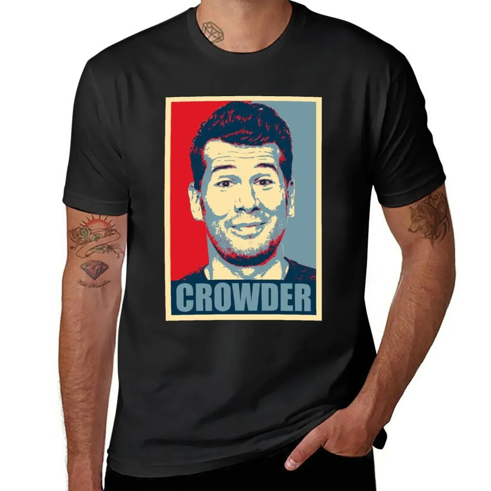 Steven Crowder Hope T-Shirt blanks vintage graphic tee tee shirts for men