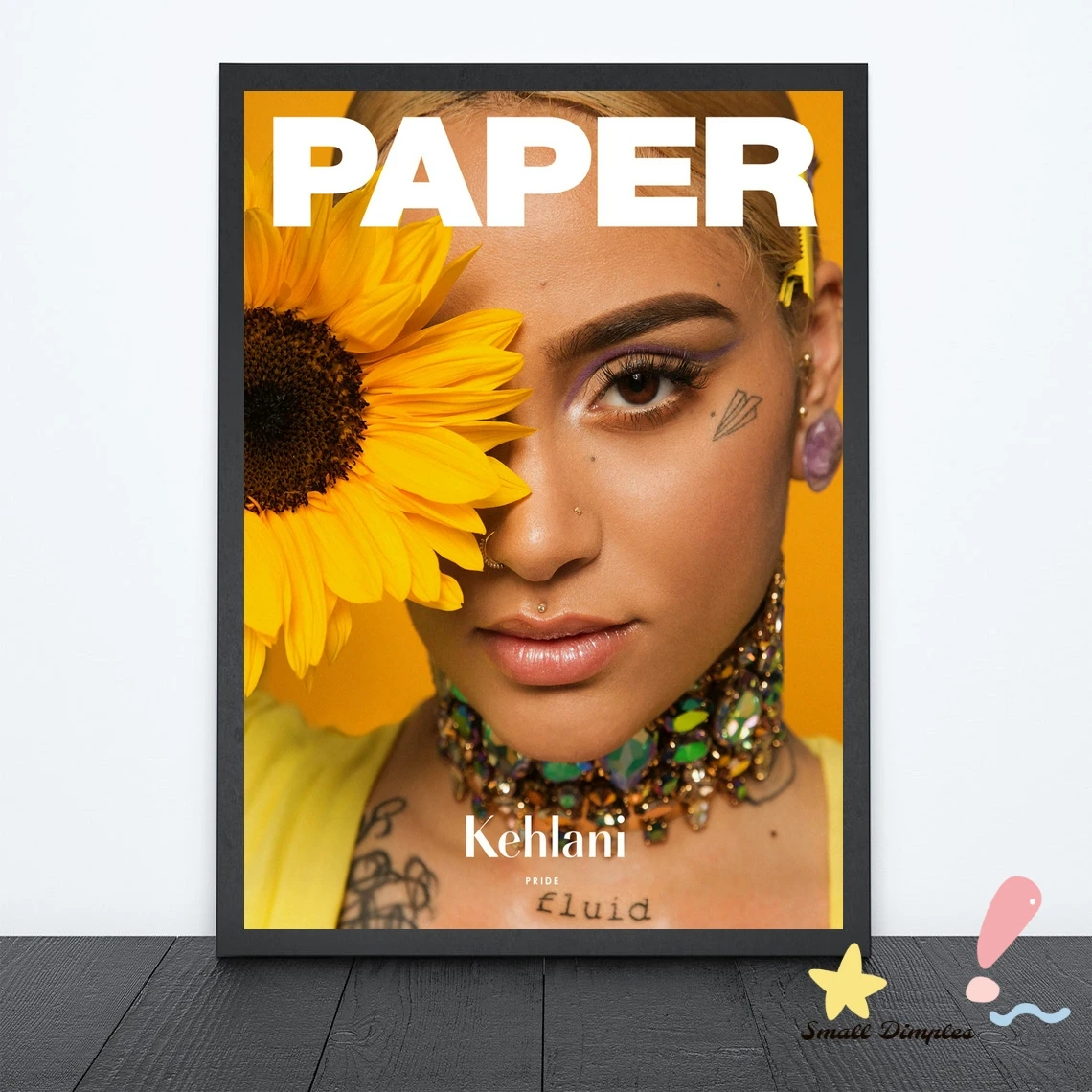 Kehlani Music Star Poster Canvas Art Print Home Decoration Wall Painting ( No Frame )