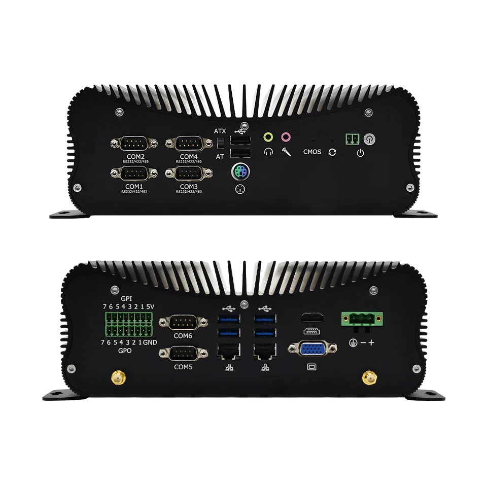 Fanless Industrial Mini PC Intel Core i7 1165G7 i5 1135G7 Mini