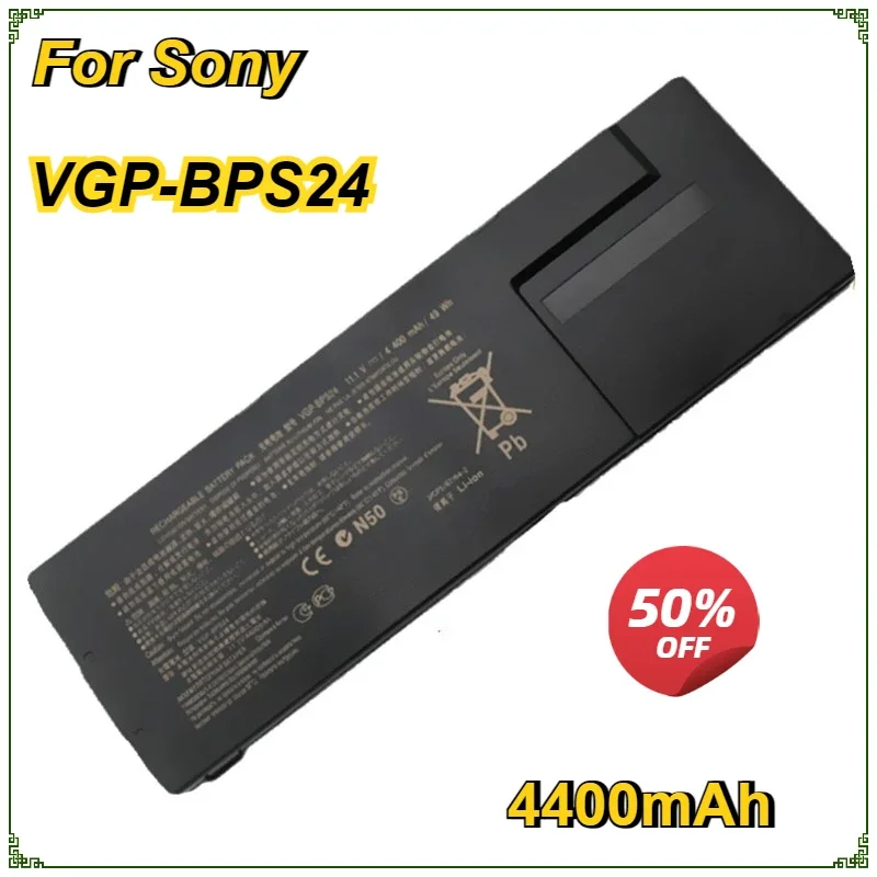 New VGP-BPS24 Laptop Battery for Sony VAIO SVS13 SVS13123 SVS13126 SVS13125 VGP-BPL24 SVS13115  SVS13118 SVS13119 SVS13117