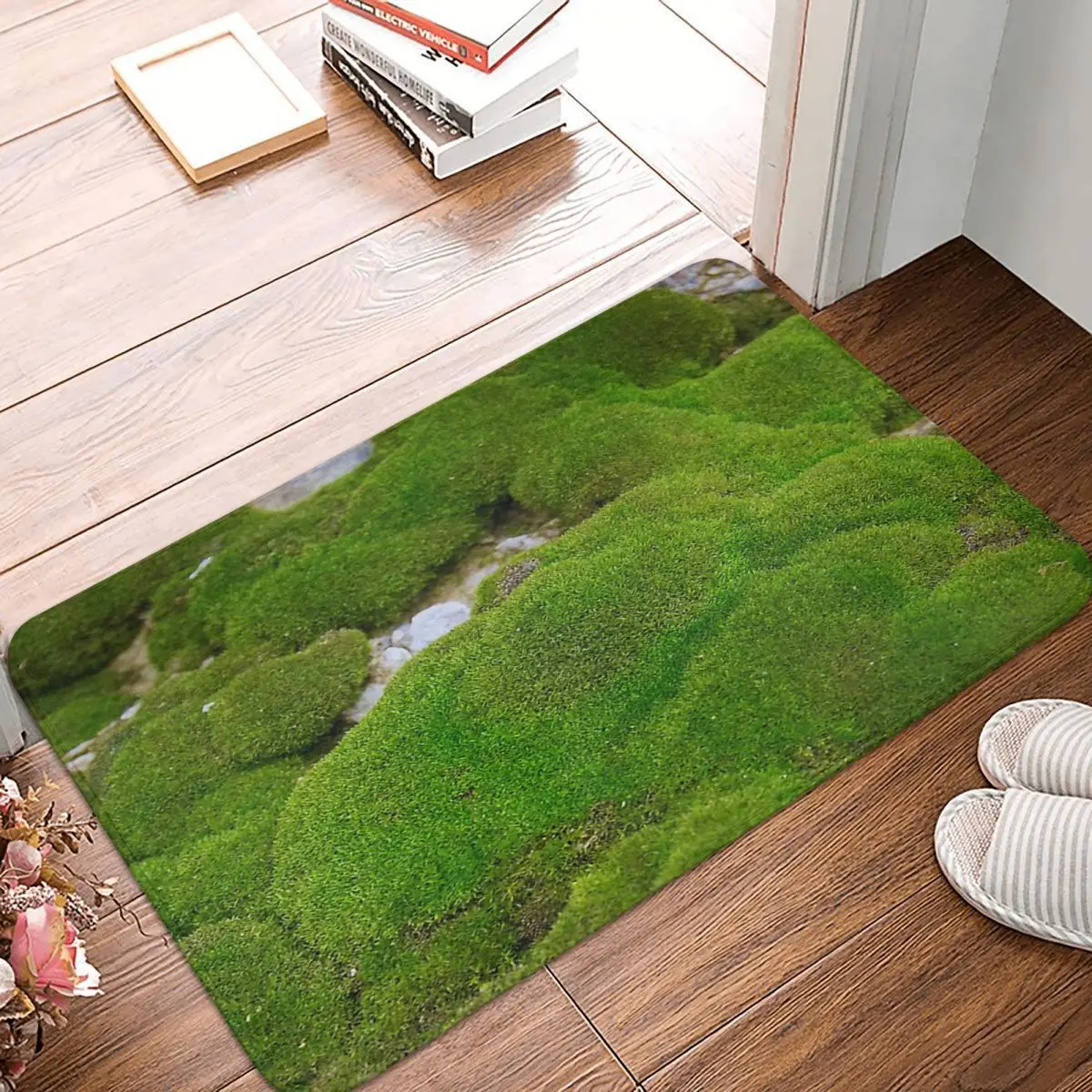 World Of Moss 40x60cm Carpet Polyester Floor Mats Cute Style Bathroom Indoor