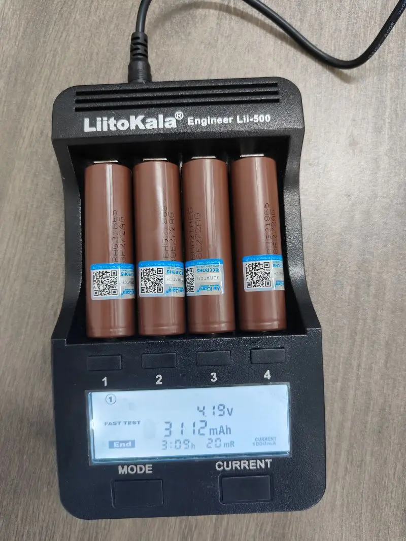 VariCore 100 % neuer Original-Akku HG2 18650, 3000 mAh, 18650HG2, 3,6 V Entladung, 20 A, speziell für Elektrowerkzeuge, Power-Batterien