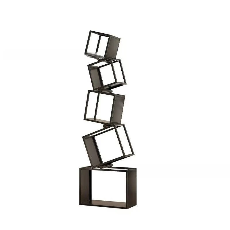 

Creative wrought iron bookshelf