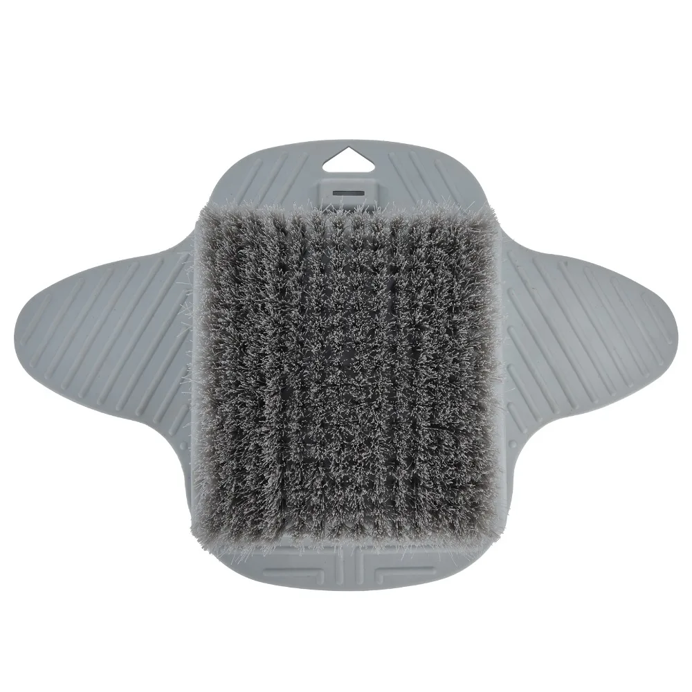 Non-Slip Suction Cups Foot Scrubbing Brush Hanging Design Callus Removal Foot Scrubber Mat Dead Skin Removal Foot Callus Remover