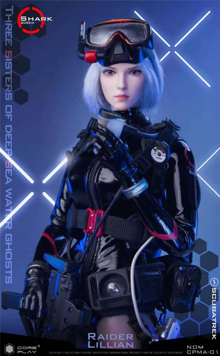 Coreplay CPMA-01 1/6 Female Soldier Assaulter LILLIAN Full Set 12\'\' Action Figure Model Toy In Stock For Fans Collection