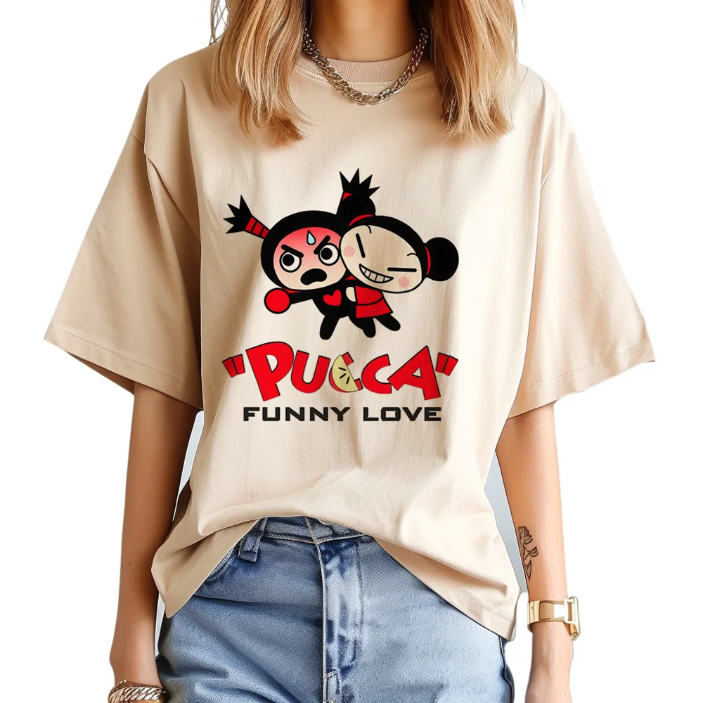 Pucca top women manga top girl 2000s clothes