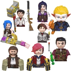 QD Game Heroes Bricks Anime mini Action Toy Figures Building blocks Assembly giocattoli fai da te mattoni kids Education collection regali 25