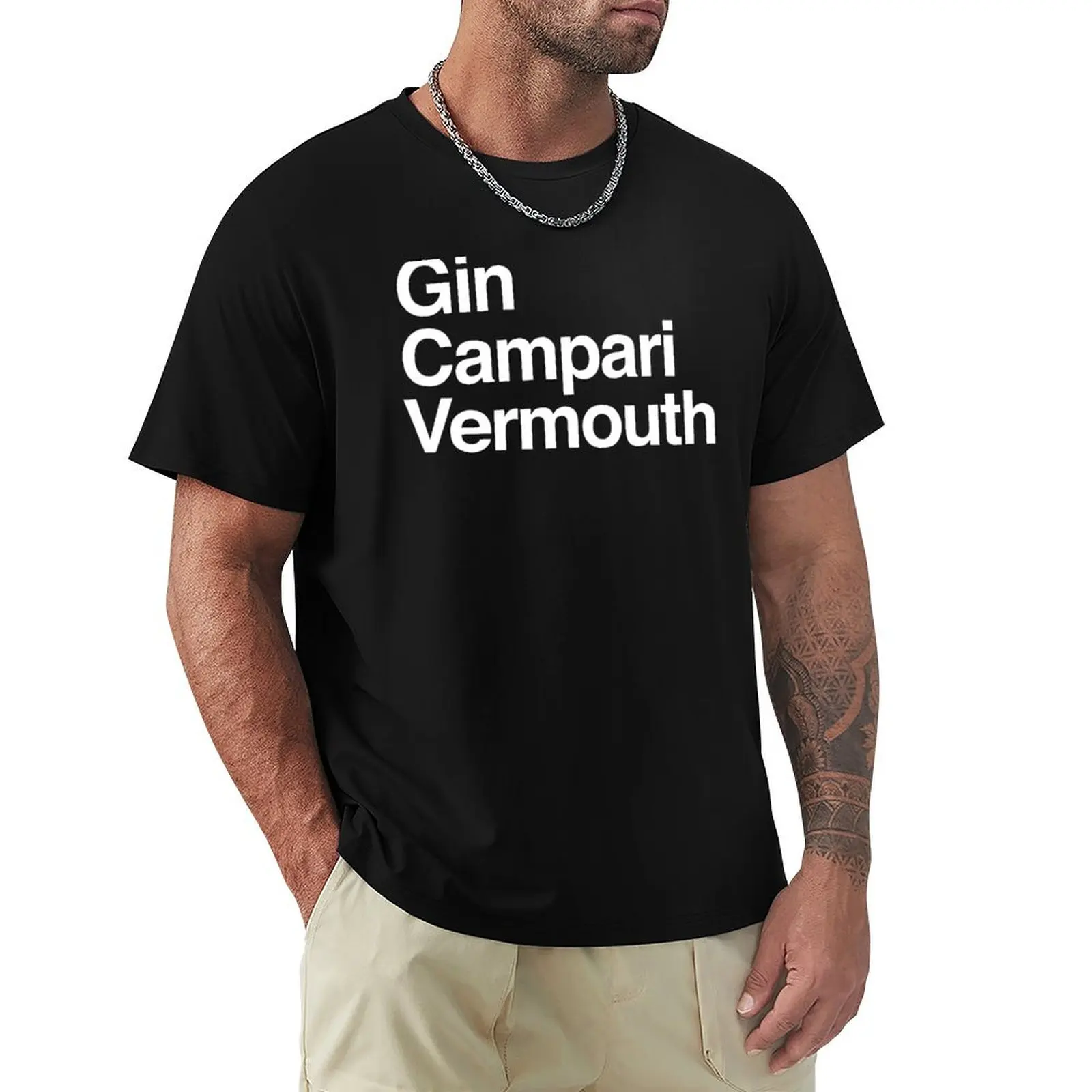 

Negroni T-Shirt Casual Pattern Print Tee Shirt