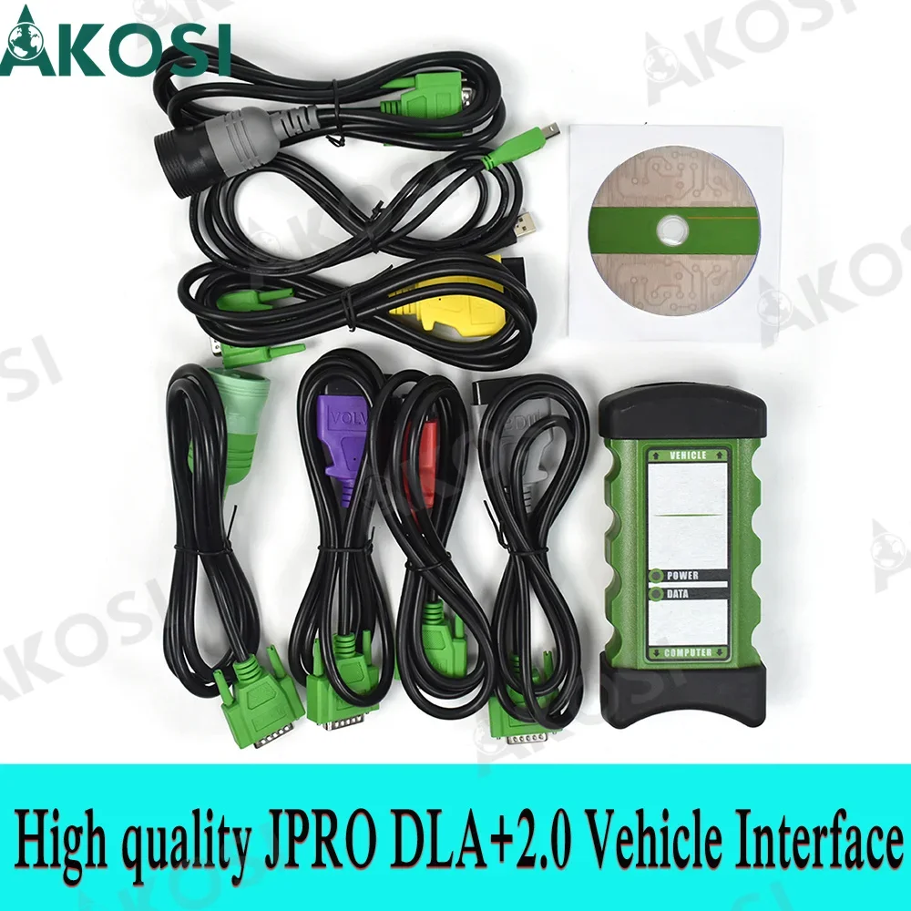 

2023 Noregon JPRO DLA+2.0 Vehicle Interface Diesel Heavy Duty Truck Scanner Fleet Diagnostic Tool