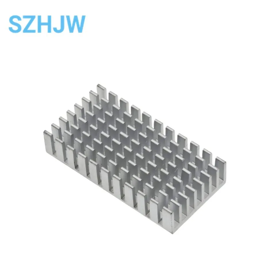 Electronic Heatsink Radiator Cooler Radiator 50X25X10MM High Quality Silver Slot Heat Sink