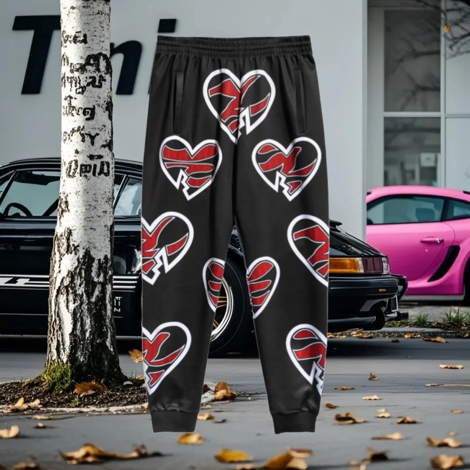 Nuevos pantalones de entrenamiento para correr y boxeo, pantalones de chándal para hombres y mujeres, pantalones casuales sueltos flexibles transpirables de secado rápido Bret Hart Shawn Michaels