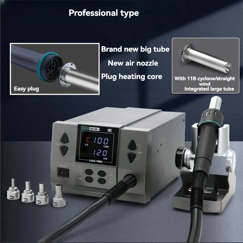 Professional Hot Air Gun Disassembly Soldering Table CPU Chip Hot Air Gun Repair Table Hot Air Gun