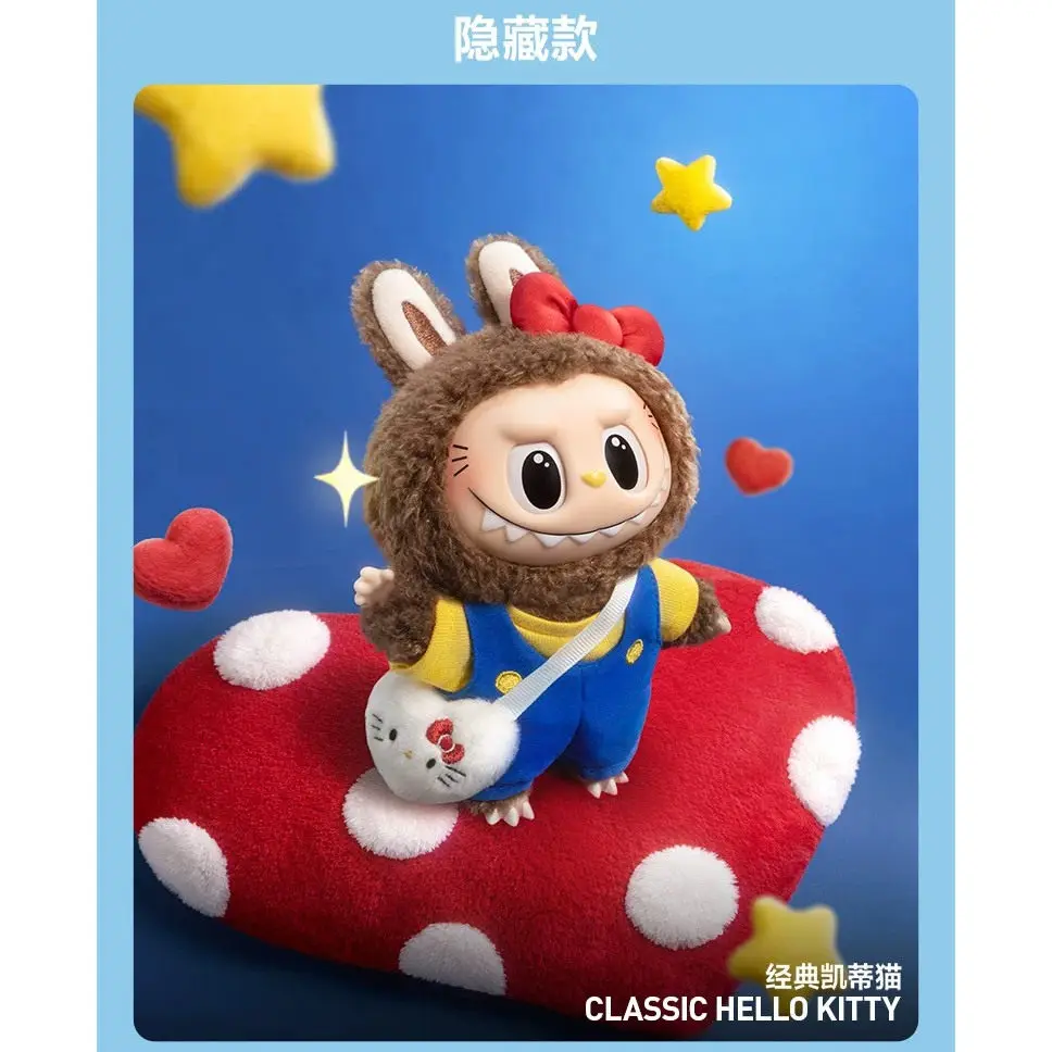 

POPMART THE MONSTERS × Sanrio Family Series Blind Box Cute and Interesting Toy Surprise Collection Holiday Gift in Stock