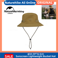 Naturehike Outdoor Sunscreen Fisherman Hat Lightweight Portable Sun Protection Unisex Cap Hiking Camping Fishing Accessories