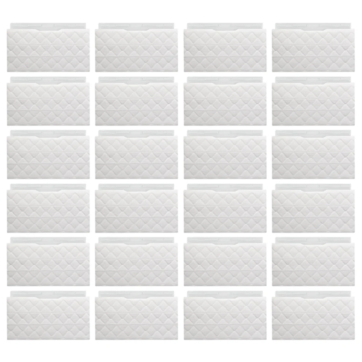 24Pack VACMOP Replacement Pads for Shark VM252 VM200 VM190 VM250 VM251 Va n Mop,Disposable Mop Pad