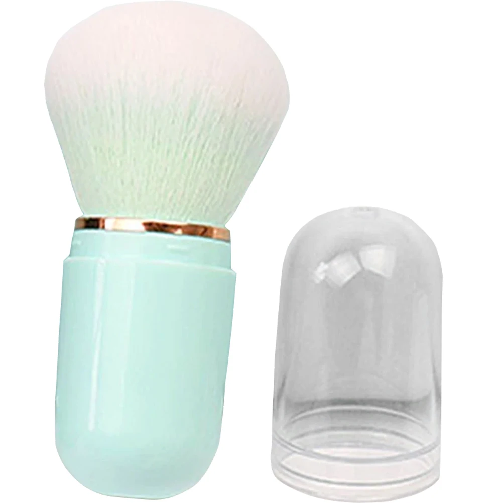 

Telescopic Capsule Brush Retractable Makeup Brushes Portable Powder Applicator Travel Practical HandleBrushes For Foundation