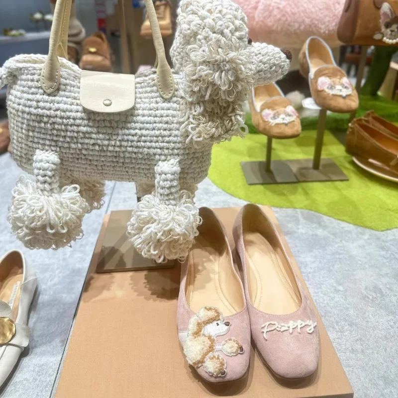 

Sweet Women's Shoes Elegant French Shallow Casual Shoes for Woman Fashion Round Head Flat Shoe Designer Shoes Zapatos De Mujer