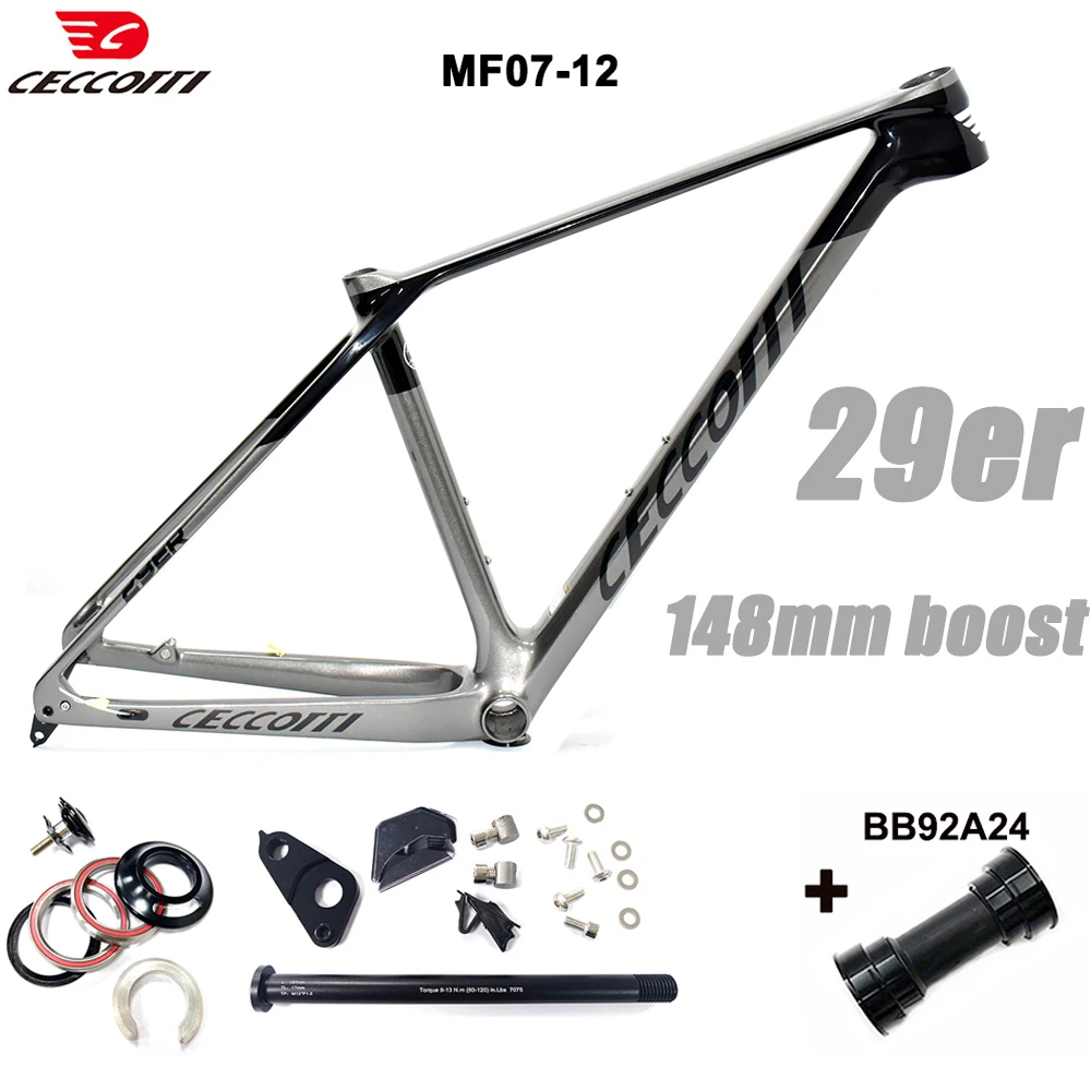 

Карбоновая рама для горного велосипеда 29er Boost 148 мм, карбоновая рама для горного велосипеда MTB, дисковый тормоз, жесткий хвост T1000, рама из углеродного волокна Bicicleta 29