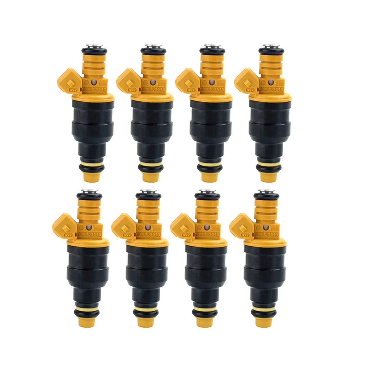 

8 Flow Matched 0280150943 Fuel Injectors for 4.6 5.0 5.4 5.8 E-150