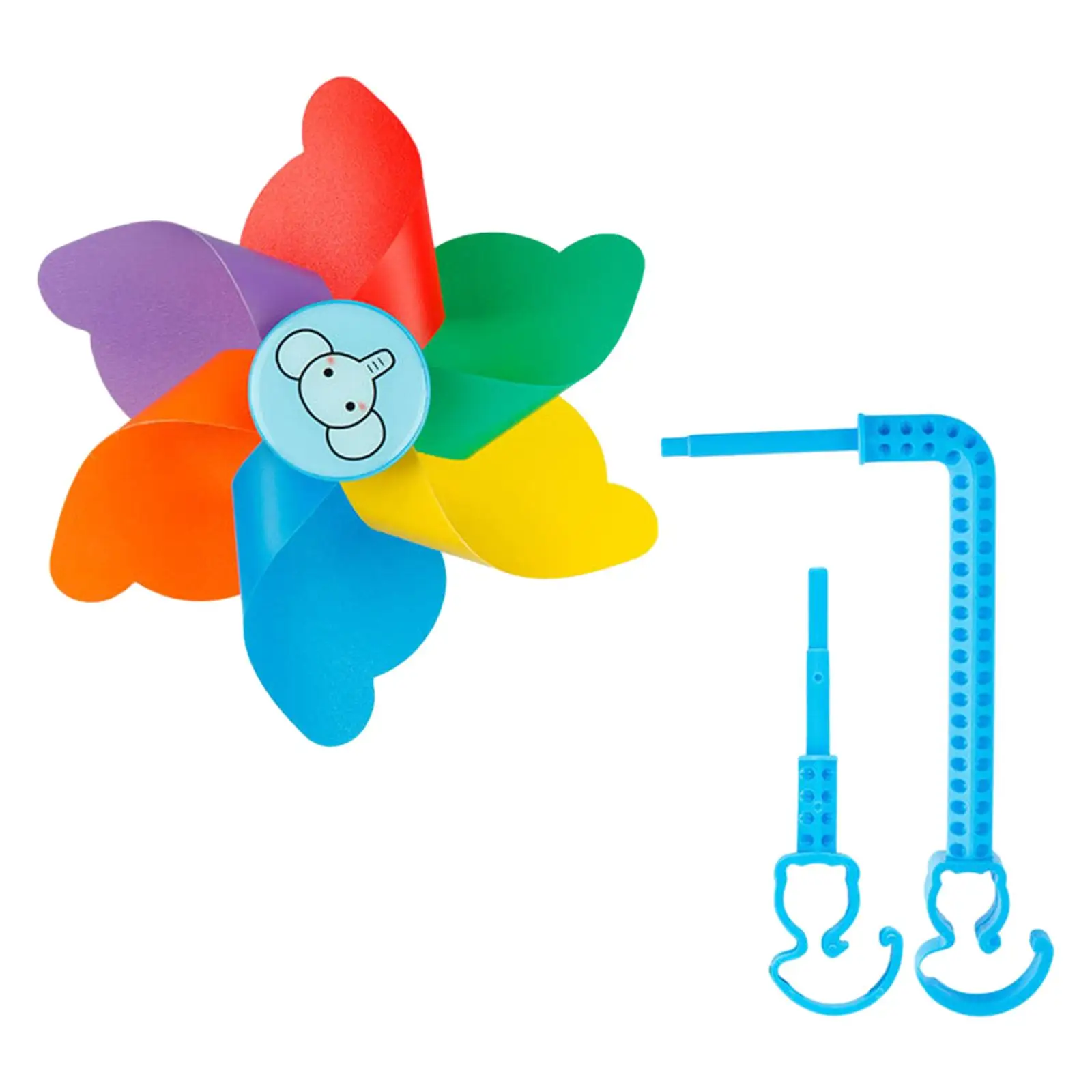 Kids Bike Windmill Bike Accessory 3D Cute Easy to Install Decoration Colorful for Most Bicycle Pushchair Scooter Child Gifts