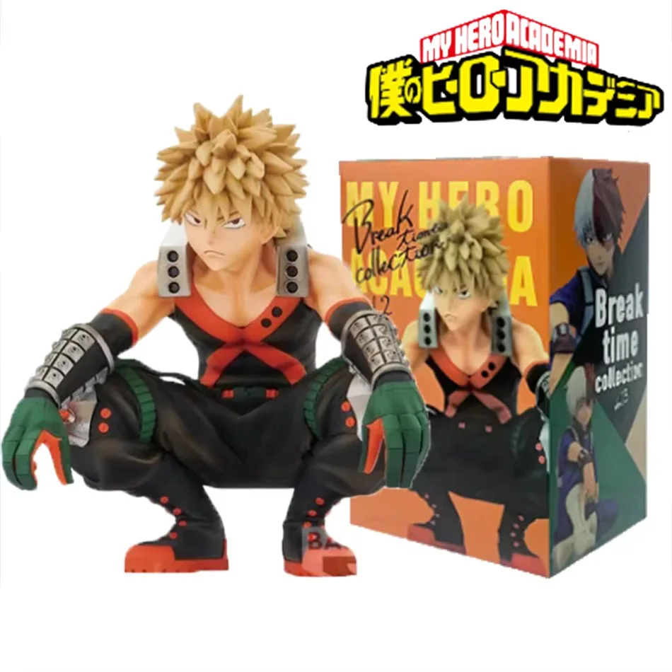 Figura de Anime de My Hero Academia, Midoriya Izuku, Todoroki Shoto, Bakugou Katsuki, Figura de PVC, Modelo, Adorno de Escritorio, Regalo de Cumpleaños