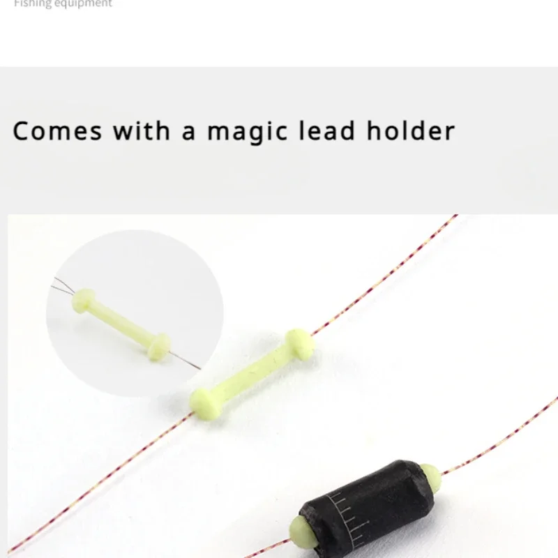 5 Pcs Seven Star Drift Fishing Float Cylindrical Spring Fishing Carp Drift Wake Target Float Accurate Positioning Rube