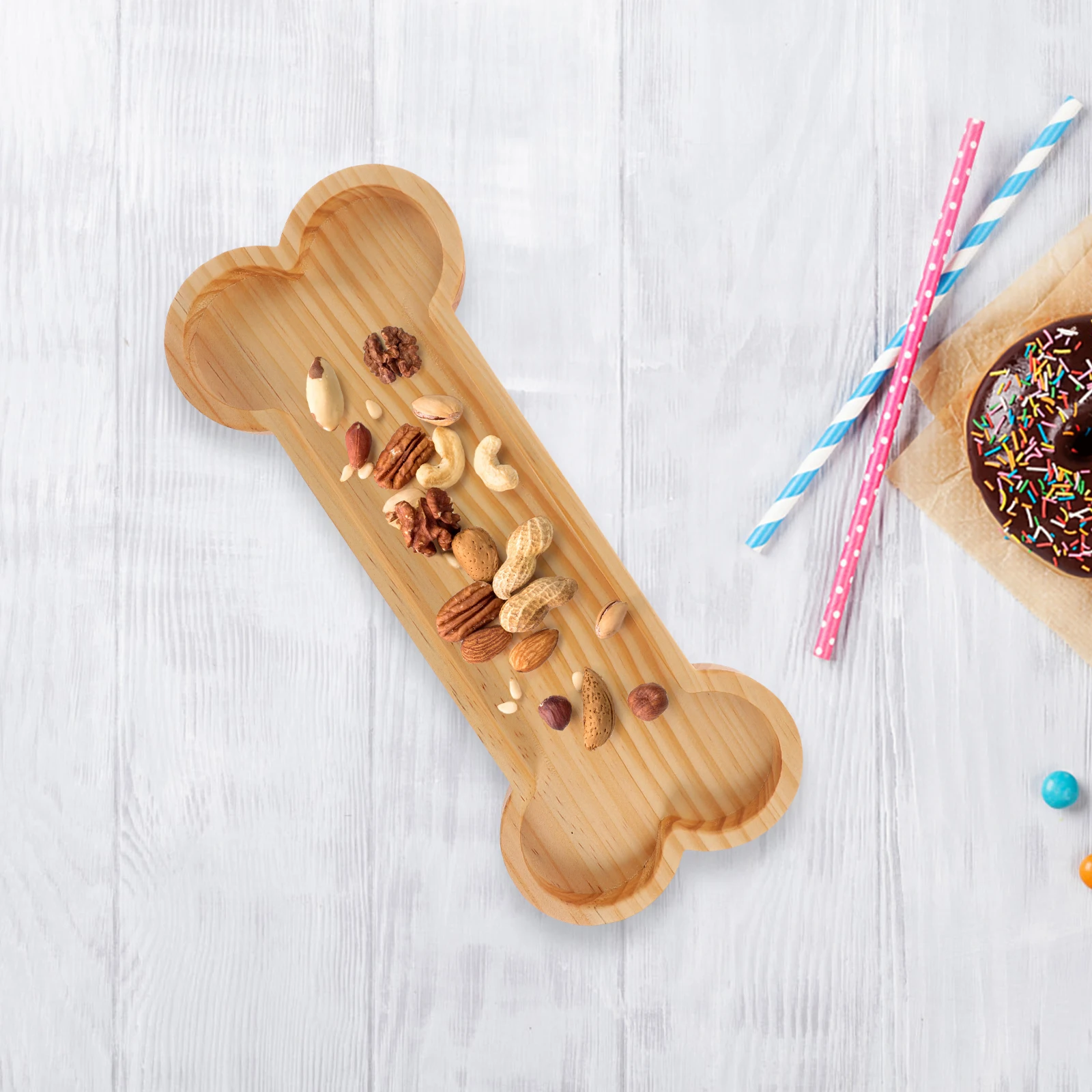 العظام شكل صينية تخزين طبق للوجبات الخفيفة ديكور المنزل صينية تقديم الطعام أدوات المائدة المطبخ أدوات المائدة المطبخ #1