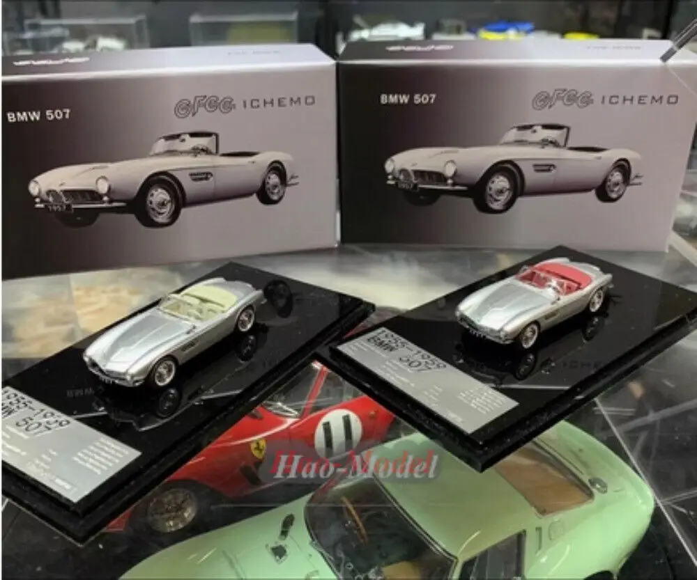 GFCC 1/64 For bmw 507 1957 Convertible hardtop Alloy Diecast Model Car Simulation Toys Birthday Gifts Hobby Display Collection