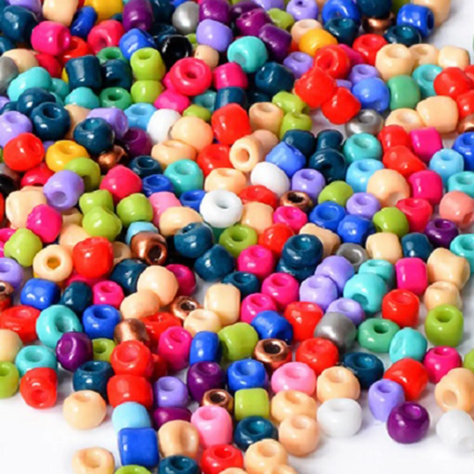 Glass Seed Beads 3mm for Jewelry Making Bracelet Beads Small Kit Bulk Set