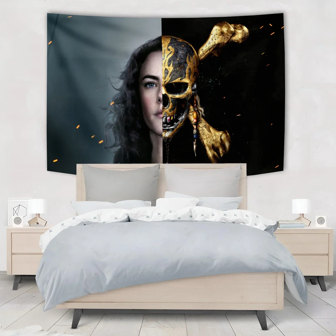 90x150cm Classical Movie Poster Pirates Of The Caribbeans Portrait Wall Art Home Decoration Bedroom Decor Frameless