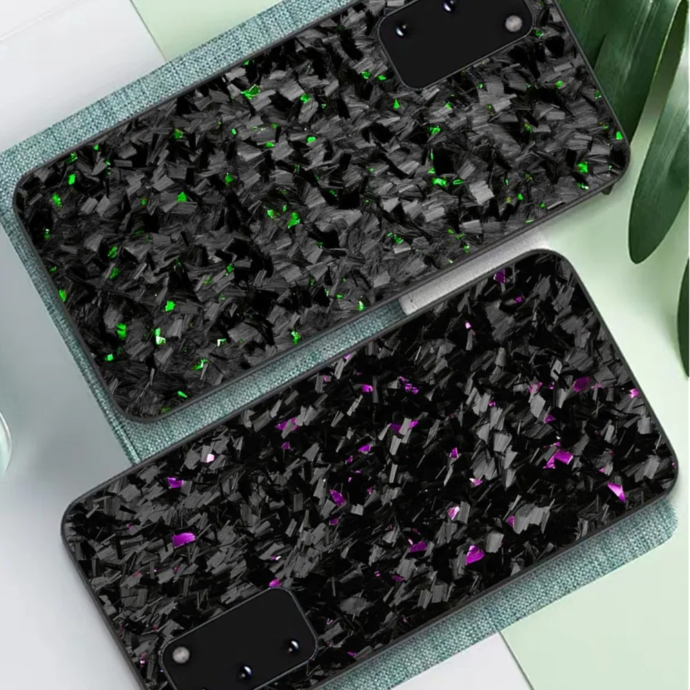 

Forged Carbon Fundas Phone Case For Samsung S 9 10 20 21 22 23 30 23 24 Plus Lite Ultra FE S10lite Fundas