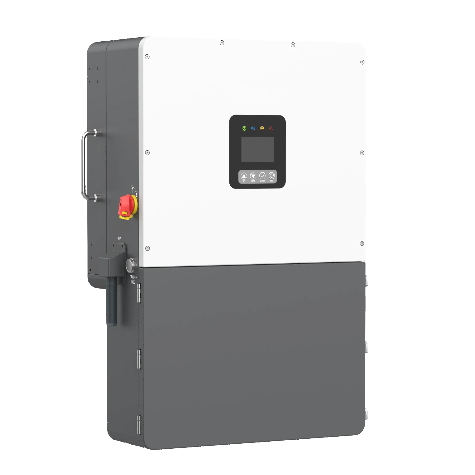 Three-phase High-voltage Commercial 30000w 30kW Hybrid Inverter with 4 MPPTs, US Standard Durable&All-Weather Ready