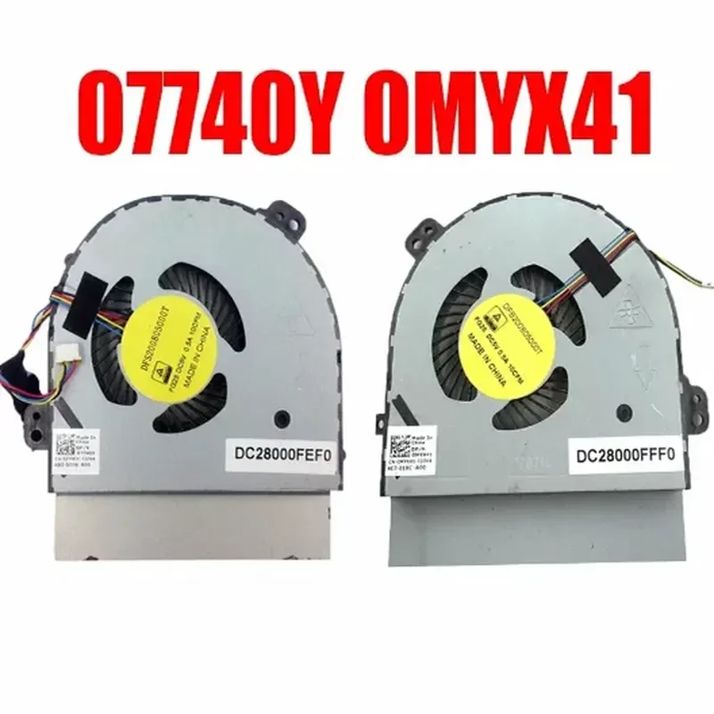 for Dell Alienware 17 R2 R3 CPU Cooling Fan 0MYX41 07740Y