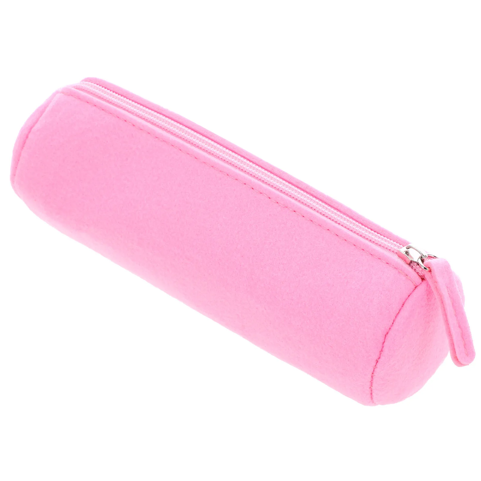 Large Capacity Felt Pencil Case Smooth Zipper Lightweight Yet Spacious Stationery Organizer for Girls Boys Students Teachers