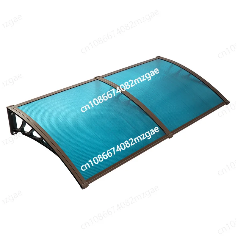 مظلة منزلية شفافة من البولي كربونات، مظلة شرفة، نافذة، باب، شرفة، مظلة خارجية