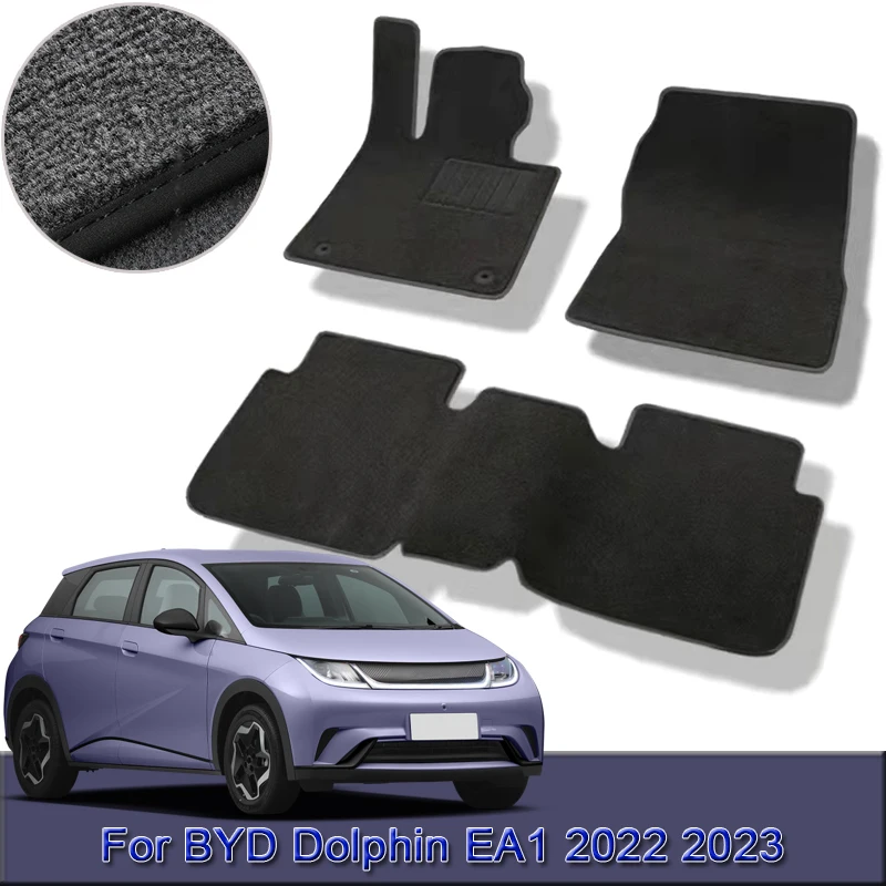 

For BYD Dolphin EA1 2022 2023 Custom Car Floor Mats Waterproof Non-Slip Floor Mats Interior Carpets Rug Foot Pads Accessories